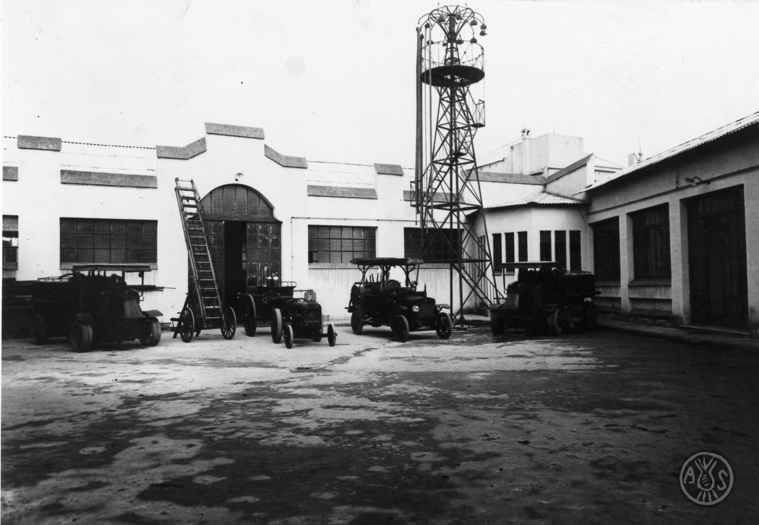 Vehicles dels Bombers de Sabadell el 1933